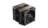Кулер DEEPCOOL AK620 G2 LGA1851/1700/1200/115X/AM5/AM4 (8шт/кор, TDP 260W, PWM, DUAL Fan 120mm, 6 тепл. трубок, Copper Base, Wood-grain top cover, черный) RET