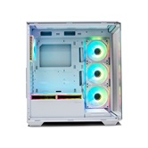 Корпус XASTRA Q600 6ARGB-C10-UC White ATX/Aquarium/Screewless/6x120mm ARGB PWM FM fans/Argb+PWM HUB 10port/ Type-C/ Q600-6FM12A-C10-UC-WH