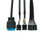 Корпус XASTRA Q300M 5FRGB Black mATX/Aquarium/Screewless/ 5x120mm FRGB FC fans/ Q300M-5FC12F