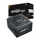 Блок питания PHANTEKS AMP BH 650W (Без кабеля 12V-2x6 (12+4pin), 80 Plus Bronze, ATX 3.1, DC-DC, APFC, 120mm Fan, Japanese main capacitors, Black) / PH-P650BM_BK01