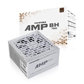Блок питания PHANTEKS AMP BH 750W (80 Plus Bronze, ATX 3.1, PCIe 5.1, DC-DC, APFC, 120mm Fan, Japanese main capacitors, White) / PH-P750BM_WT01