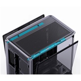 Корпус JONSBO Jonsplus BO400CG, TG (aquarium), mini-ITX, mATX, ATX, серый