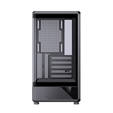 Корпус JONSBO D200 Black, TG (aquarium), mini-ITX, mATX, черный