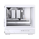 Корпус JONSBO D200 White, TG (aquarium), mini-ITX, mATX, белый