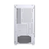 Корпус JONSBO D200 White, TG (aquarium), mini-ITX, mATX, белый