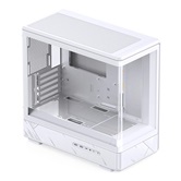 Корпус JONSBO D200 White, TG (aquarium), mini-ITX, mATX, белый