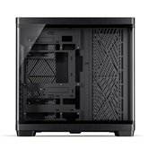 Корпус JONSBO TK-4 Black, TG (aquarium), mini-ITX, mATX, ATX, черный