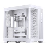 Корпус JONSBO TK-4 White, TG (aquarium), mini-ITX, mATX, ATX, белый