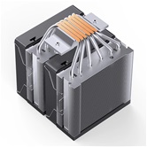 Кулер JONSBO CR-3000E ARGB Black LGA1851/1700/1200/115X/AM5/AM4 (12шт/кор, TDP 260W, PWM, 2 x 120mm ARGB LED Fan, 6 тепловых трубок, 4-pin) Retail