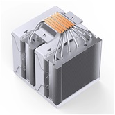 Кулер JONSBO CR-3000E ARGB White LGA1851/1700/1200/115X/AM5/AM4 (12шт/кор, TDP 260W, PWM, 2 x 120mm ARGB LED Fan, 6 тепловых трубок, белый, 4-pin) Retail