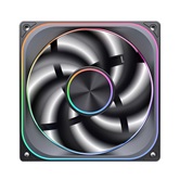 Вентилятор JONSBO ZA-140B 140х140х28мм (28шт/кор, PWM, ARGB LED, 700-1800об/мин, черный) Retail