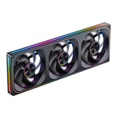 Вентилятор JONSBO ZA-420B (3 in 1) 422х143х28мм (10шт/кор, PWM, ARGB LED, 700-1800об/мин, черный) Retail