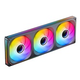 Вентилятор JONSBO ZA-420B (3 in 1) 422х143х28мм (10шт/кор, PWM, ARGB LED, 700-1800об/мин, черный) Retail