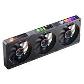 Вентилятор JONSBO ZC-360B (3 in 1) 363.8х130х28мм (16шт/кор, PWM, ARGB LED, 700-2400об/мин, черный) Retail