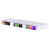 Вентилятор JONSBO ZC-360W (3 in 1) 363.8х130х28мм (16шт/кор, PWM, ARGB LED, 700-2400об/мин, белый) Retail