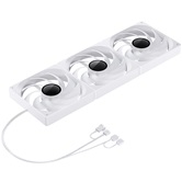 Вентилятор JONSBO ZW-140W (3 in 1) 420х140х26мм (16шт/кор, PWM, ARGB LED, 800-1800об/мин, белый) Retail