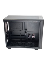 Корпус Powercase TX5, TG, Type-C, No Fans, чёрный, ATX  (CTX5AB-F0)