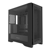 Корпус Powercase ByteFlow Pro, Black, Tempered Glass, Type-C, W/O fans, чёрный, E-ATX  (CH9GPB-F0)