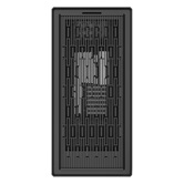 Корпус Powercase Intro, TG, Type-C, W/O Fans, чёрный, ATX  (CJ235IB-F0)