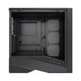 Корпус Powercase Intro, TG, Type-C, W/O Fans, чёрный, ATX  (CJ235IB-F0)