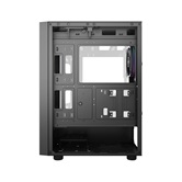 Корпус Powercase ByteFlow Black V2, Tempered Glass, 4x 120mm ARGB fans, чёрный, ATX  (CBFB-A4-V2)