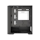 Корпус Powercase ByteFlow Micro NF, Black,Tempered Glass, W/O fans, чёрный, mATX  (CAMBNF-F0)