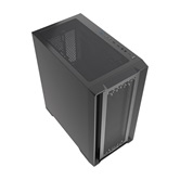 Корпус Powercase ByteFlow Micro CP, Black, Non Window, W/O fans, чёрный, mATX  (CAMBCP-F0)