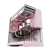 Корпус Geometric Future Model 5 White Pink with fans / mid tower, E-ATX / 5x140mm ARGB fans / 1AM5WKPK01100