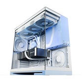 Корпус Geometric Future Model 5 White Blue / mid tower, E-ATX / 1AM5WKPB00100