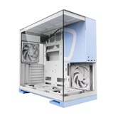Корпус Geometric Future Model 5 White Blue with fans / mid tower, E-ATX / 5x140mm ARGB fans / 1AM5WKPB01100