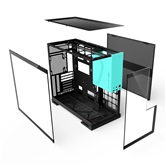 Корпус Geometric Future Model 5 Black Blue / mid tower, E-ATX / 1AM5WKBB00100