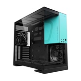 Корпус Geometric Future Model 5 Black Blue with fans / mid tower, E-ATX / 5x140mm ARGB fans / 1AM5WKBB00110