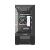 Корпус Powercase Vision Micro M2 ARGB, Tempered Glass, 3x 120mm ARGB PWM Fan, чёрный, mATX  (CVMBM2-A3)