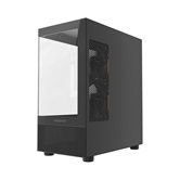 Корпус Powercase Vision Micro M2 ARGB, Tempered Glass, 3x 120mm ARGB PWM Fan, чёрный, mATX  (CVMBM2-A3)
