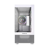 Корпус Powercase Vision Micro M2 ARGB, Tempered Glass, 3x 120mm ARGB PWM Fan, белый, mATX  (CVMWM2-A3)