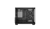 Корпус Deepcool CG330 3F, TG (aquarium), 3x120mm ARGB Fan, mini-ITX, mATX, черный