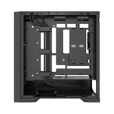 Корпус Powercase ByteFlow Pro ARGB, Black, Tempered Glass, Type-C, 4x 120мм ARGB PWM Fans, чёрный, E-ATX  (CH9GPB-A4)