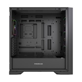 Корпус Powercase ByteFlow Pro ARGB, Black, Tempered Glass, Type-C, 4x 120мм ARGB PWM Fans, чёрный, E-ATX  (CH9GPB-A4)