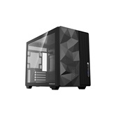 Корпус Powercase TX3, TG, Type-C, No Fans, чёрный, mATX  (CTX3AB-F0)