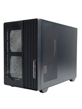 Корпус Powercase TX3, TG, Type-C, No Fans, чёрный, mATX  (CTX3AB-F0)