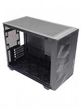 Корпус Powercase TX3, TG, Type-C, No Fans, чёрный, mATX  (CTX3AB-F0)