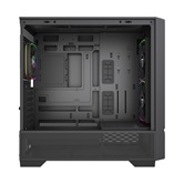 Корпус Powercase AX5, Black, TG, Type-C, 2x 140mm +3x 120mm ARGB PWM Fans, ARGB+PWM HUB, Nylon filters, чёрный, ATX  (CJXA-A5)