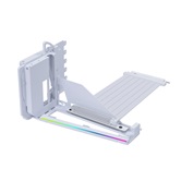 Lian Li универсальное крепление для вертикальной установки GPU с райзер-кабелем 200мм Gen.5.0 и ARGB подсветкой / White / G89.VG4-5-V4W.R0