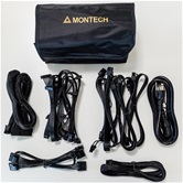 Блок питания Montech TITAN GOLD 850W / ATX 3.0, APFC, 80 PLUS Gold, Half Bridge LLC, DC-DC, Japan caps, 135mm fan, full modular / TITAN GOLD 850W