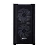 Корпус 1STPLAYER AU6 ARGB Black / mATX / 2x140mm & 3x120mm ARGB fans / AU6-BK-2FA7-14-2FA7R-1FA7