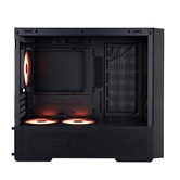 Корпус 1STPLAYER AU6 ARGB Black / mATX / 2x140mm & 3x120mm ARGB fans / AU6-BK-2FA7-14-2FA7R-1FA7