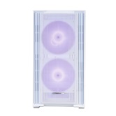 Корпус 1STPLAYER AU6 ARGB White / mATX / 2x140mm & 3x120mm ARGB fans / AU6-WH-2FA7-14-W-2FA7R-W-1FA7-W
