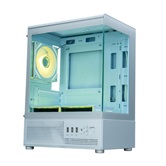 Корпус XASTRA Q300M 3ARGB-C6 White mATX/Aquarium/Screewless/ 3x120mm ARGB PWM FM fans/Argb+PWM HUB 6port/ Q300M-3FM12A-C6-WH