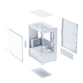 Корпус XASTRA Q300M 3ARGB-C6 White mATX/Aquarium/Screewless/ 3x120mm ARGB PWM FM fans/Argb+PWM HUB 6port/ Q300M-3FM12A-C6-WH