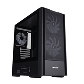 Корпус 1STPLAYER AU7 ARGB Black / ATX / 2x140mm & 3x120mm ARGB fans / AU7-BK-2FA7-14-2FA7R-1FA7
